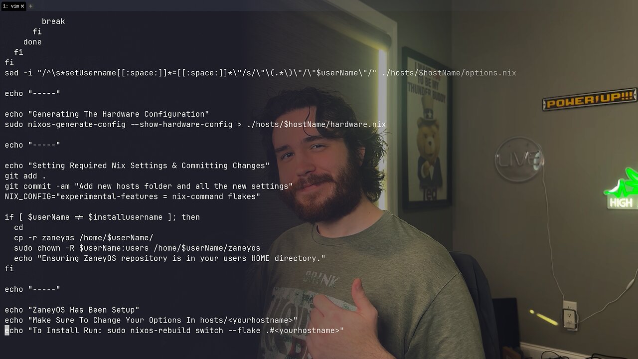 Diving 🤿 Into The ZaneyOS Install Script For NixOS ❄️