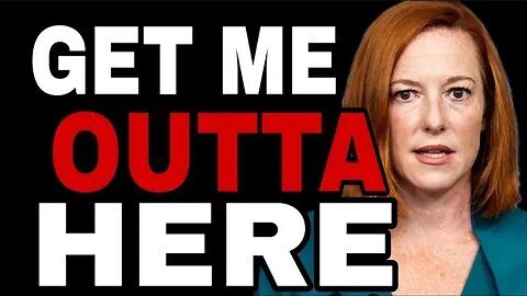 JEN PSAKI PANICS OVER HUNTER LAPTOP QUESTIONS