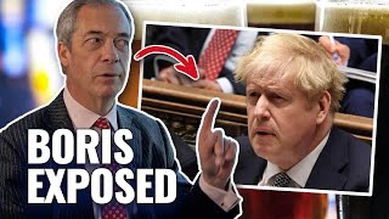 Nigel Farage Exposes Boris Johnson & Downing Street Lockdown Party