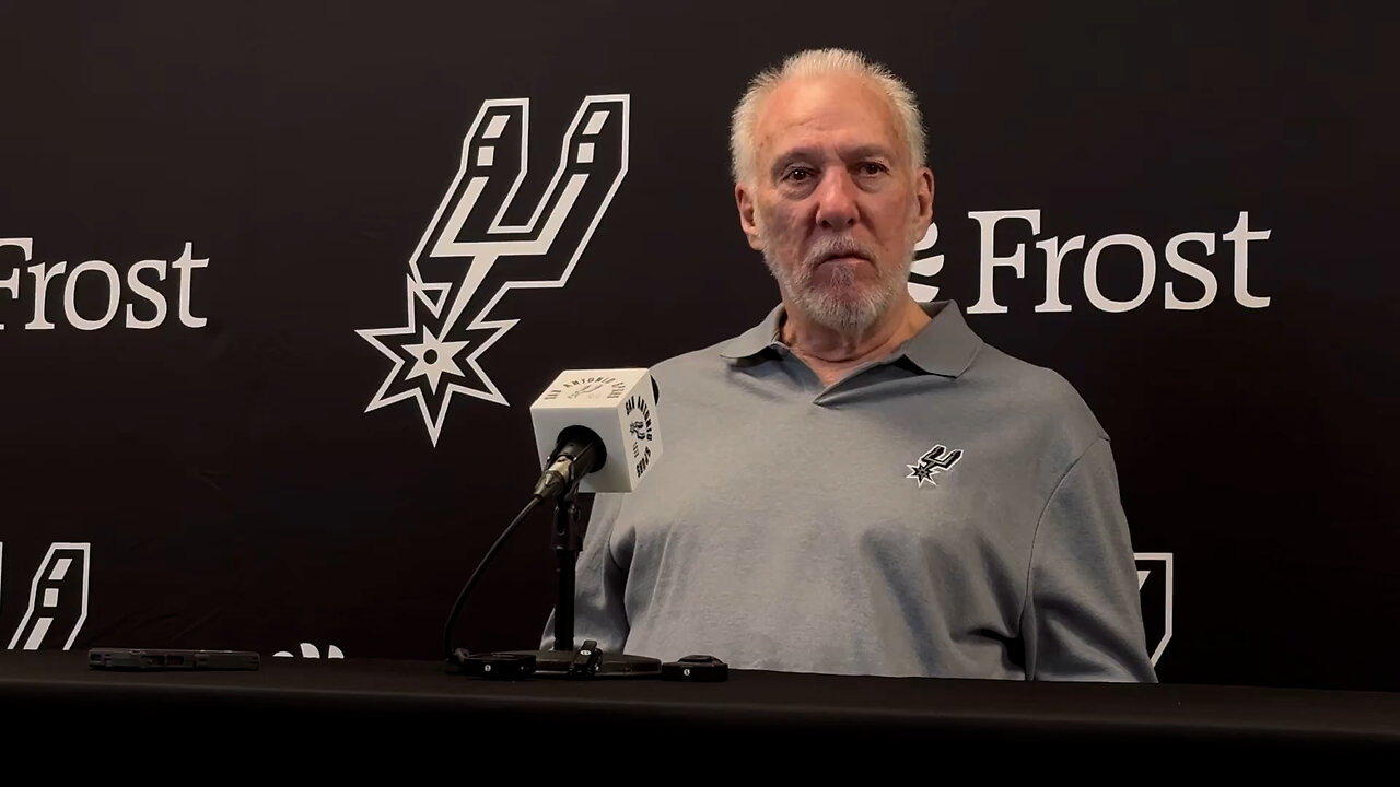 October 26, 2024 - Spurs Coach Gregg Popovich: Trump is "Pathetic and Damaged"