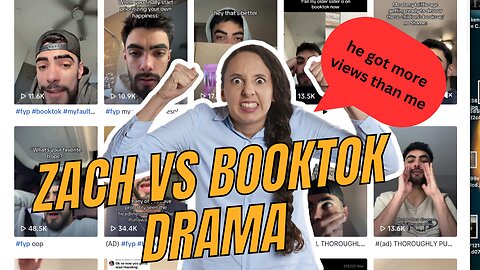 zach vs booktok drama