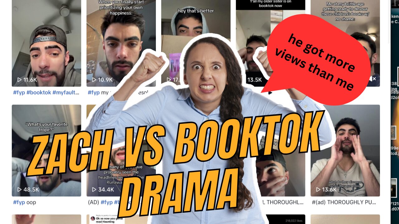 zach vs booktok drama