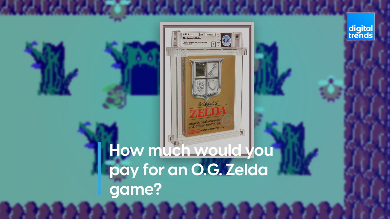 How much would you pay for an O.G. Zelda game?