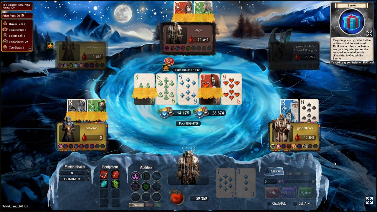 CRYPTO GAMES: HEROES OF HOLDEM #NFT GAME 004 #poker #holdem #NFT #CryptoGames #HeroesOfHoldem #viral