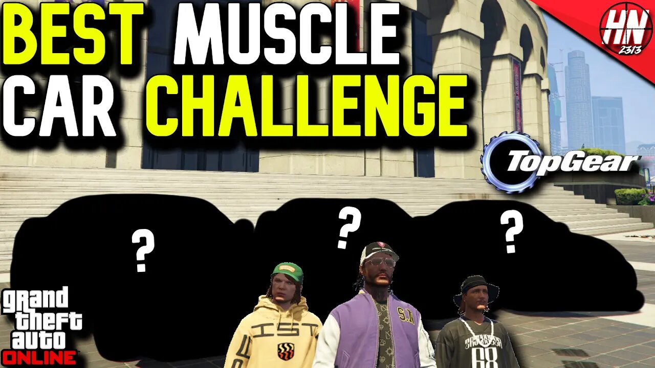 GTA 5 Online Best Muscle Car Challenge! ft. @gtanpc @twingo2313