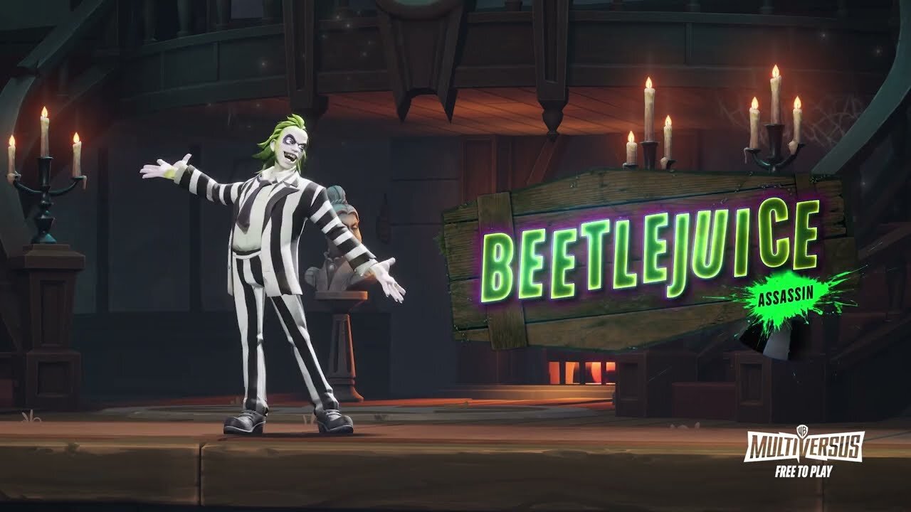 MultiVersus | Beetlejuice | “What’s My Name” Gameplay Trailer