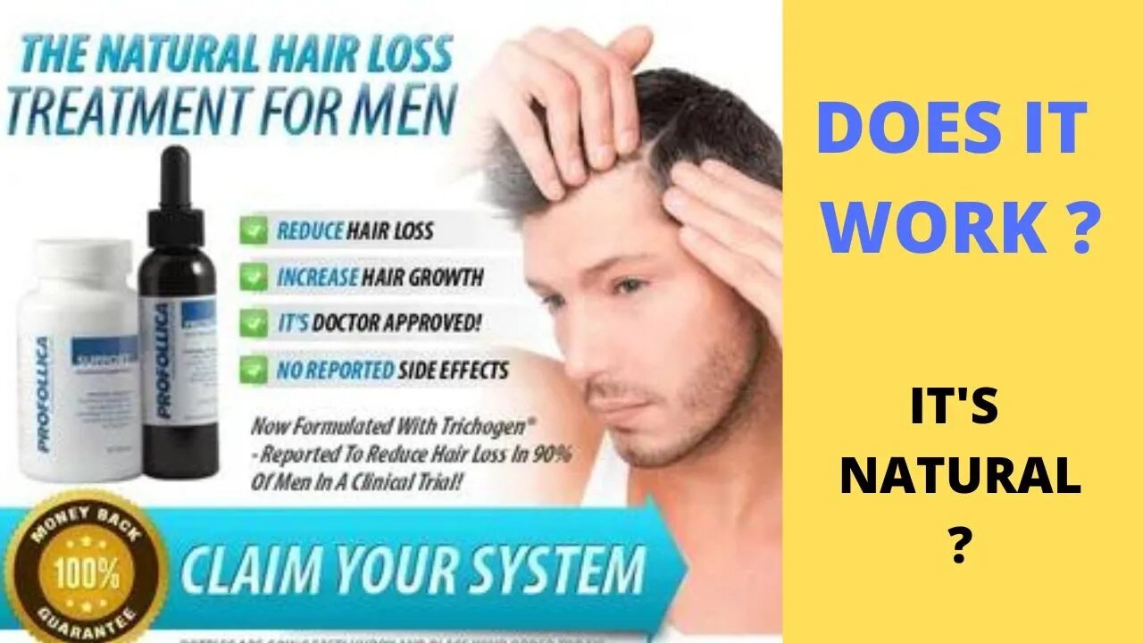 Profollica Reviews - PROFOLLICA ⚠️Does Profollica works? ⚠️Profollica Review 2023 #hairloss