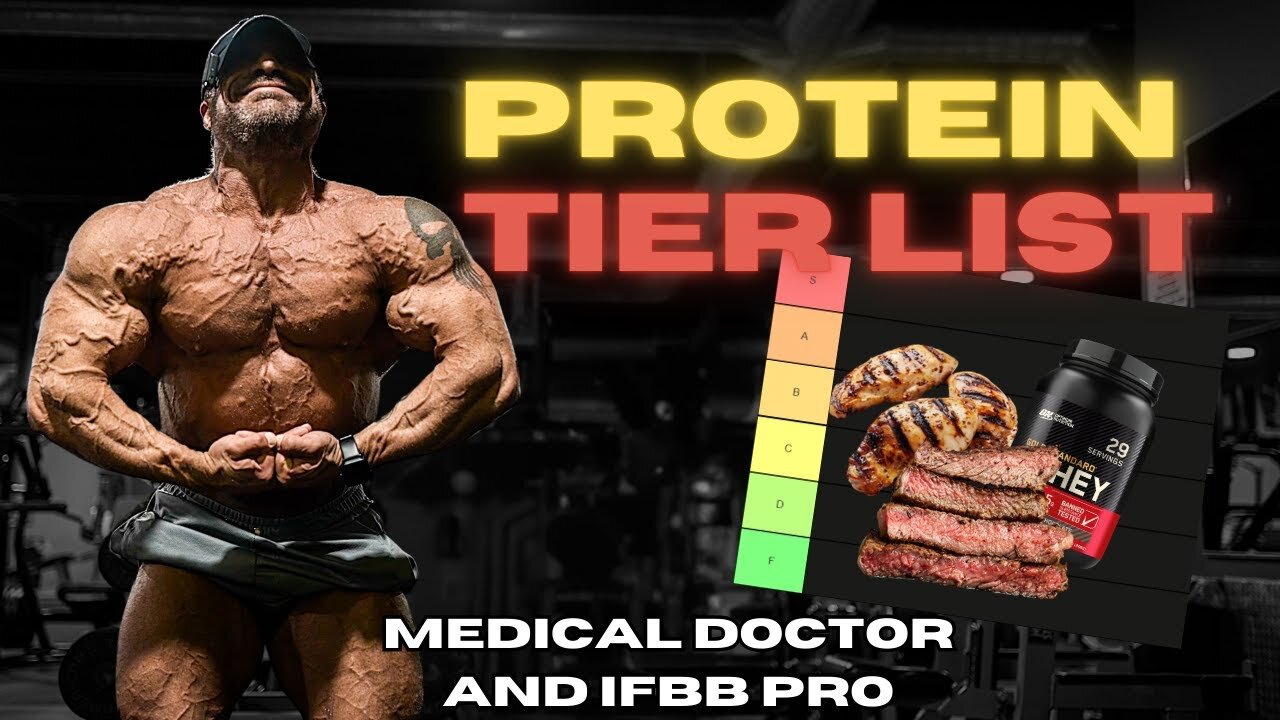 PROTEIN TIER LIST - What's The Best Protein Source for Mass Gain Or Cutting