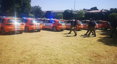 SOUTH AFRICA - Johannesburg - JMPD receives 40 new special patrol vehicles (Video) (LdW)
