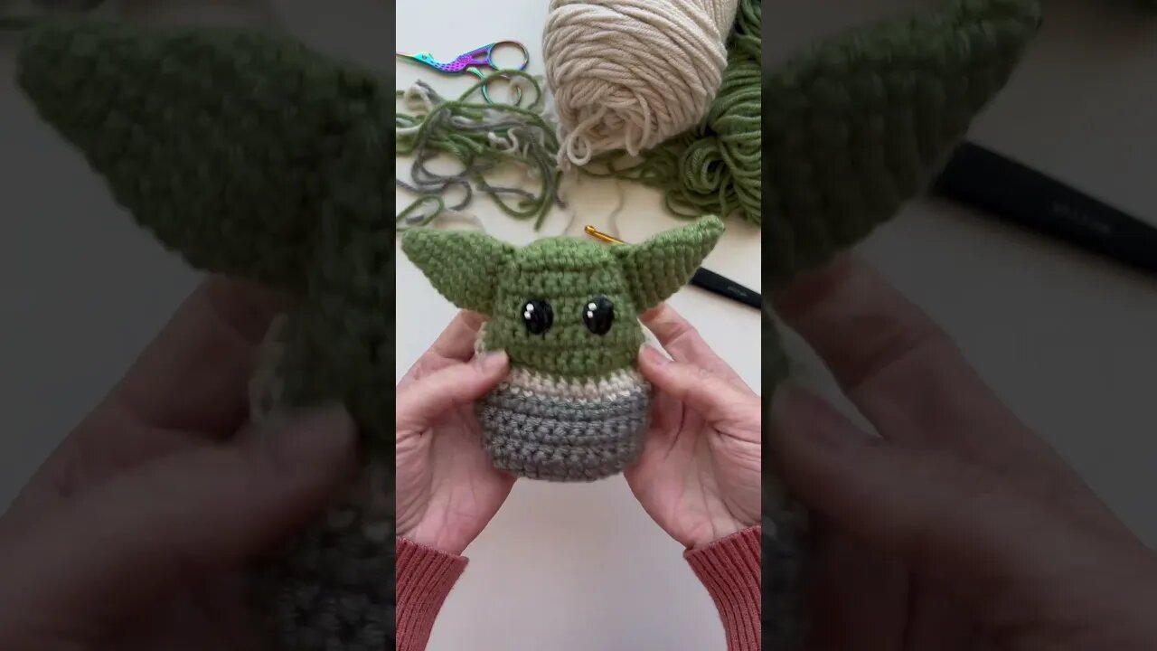 May the 4th be with you! And may the odds be ever in your favor ✌🏼👽🛸💚 #shorts #crochet #starwars