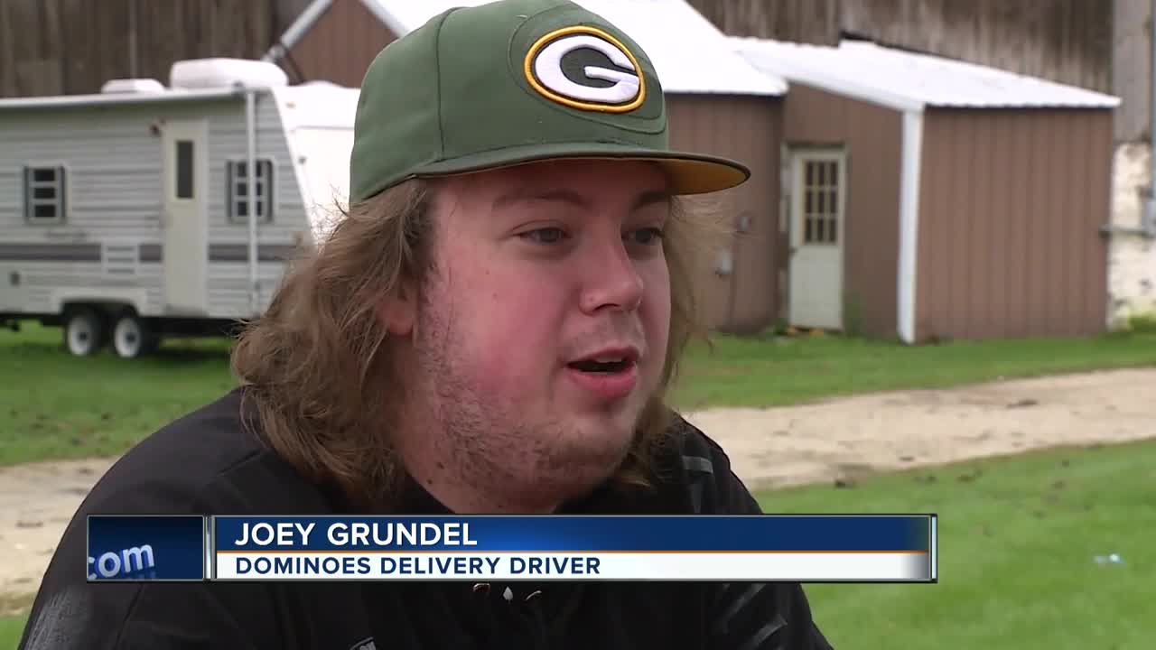 Pizza delivery guy credited with saving woman's life