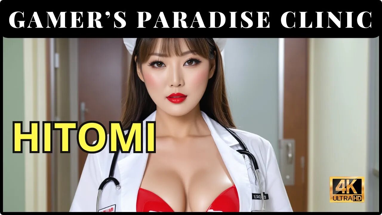 Gamer's Paradise Clinic: Hitomi (Dead or Alive) - 4K