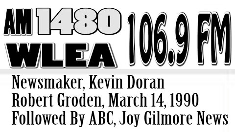 Wlea Newsmaker, March 14, 1990, Robert Groden