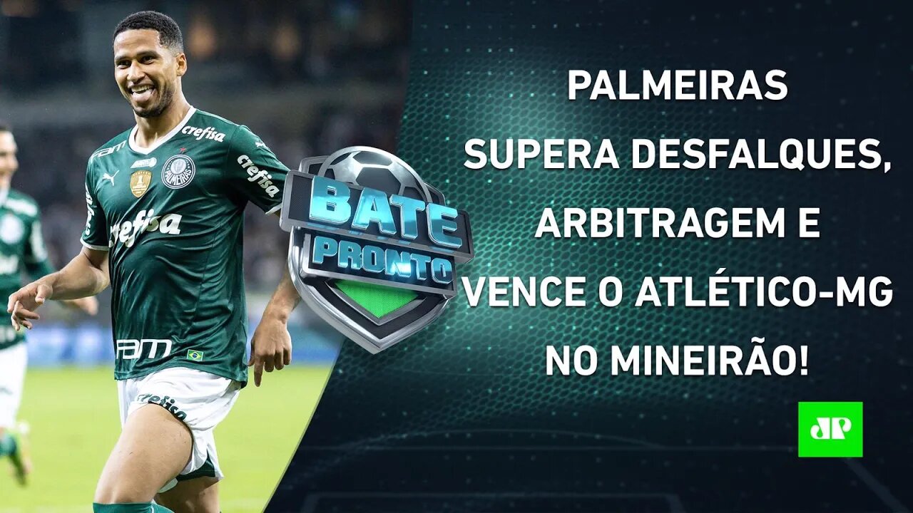 Líder Palmeiras tem VITÓRIA GIGANTE sobre o Galo; Flamengo PREOCUPA com NOVA DERROTA? | BATE PRONTO