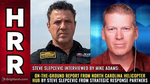 On-the-ground report from N.C. Helicopter hub by Steve Slepcevic from Strategic Response Partners