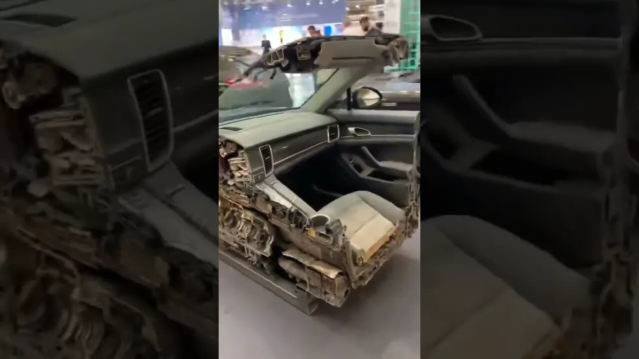 Guess the Car Model they Split in two 🤔 #shorts #car #video