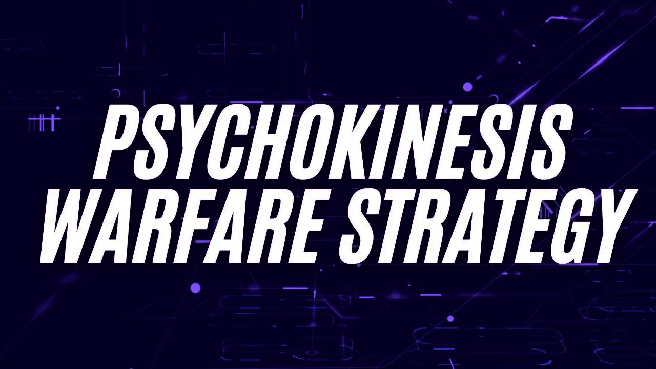 US Army Psychokinesis and Warfare Strategy #PAtech