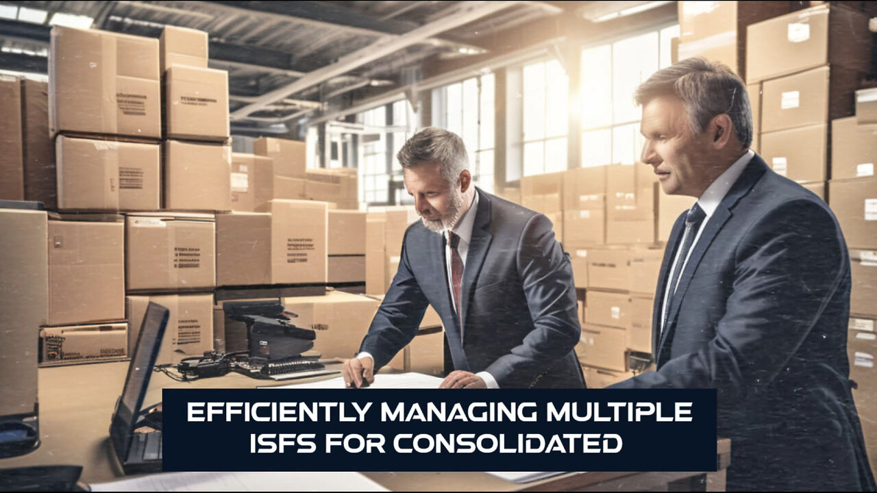 Mastering ISF Management for Consolidated Shipments: Tips for Success!