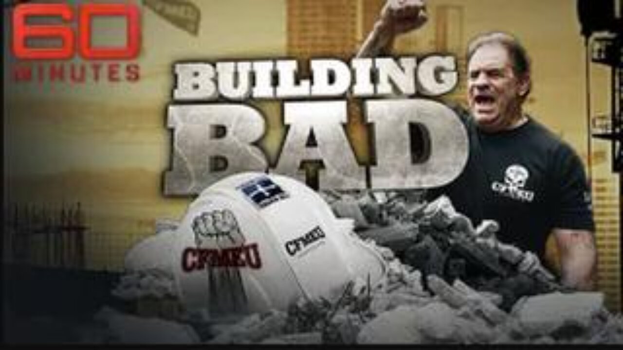 Construction companies’ dirty dealings with bikies and underworld identities | 60 Minutes Australia