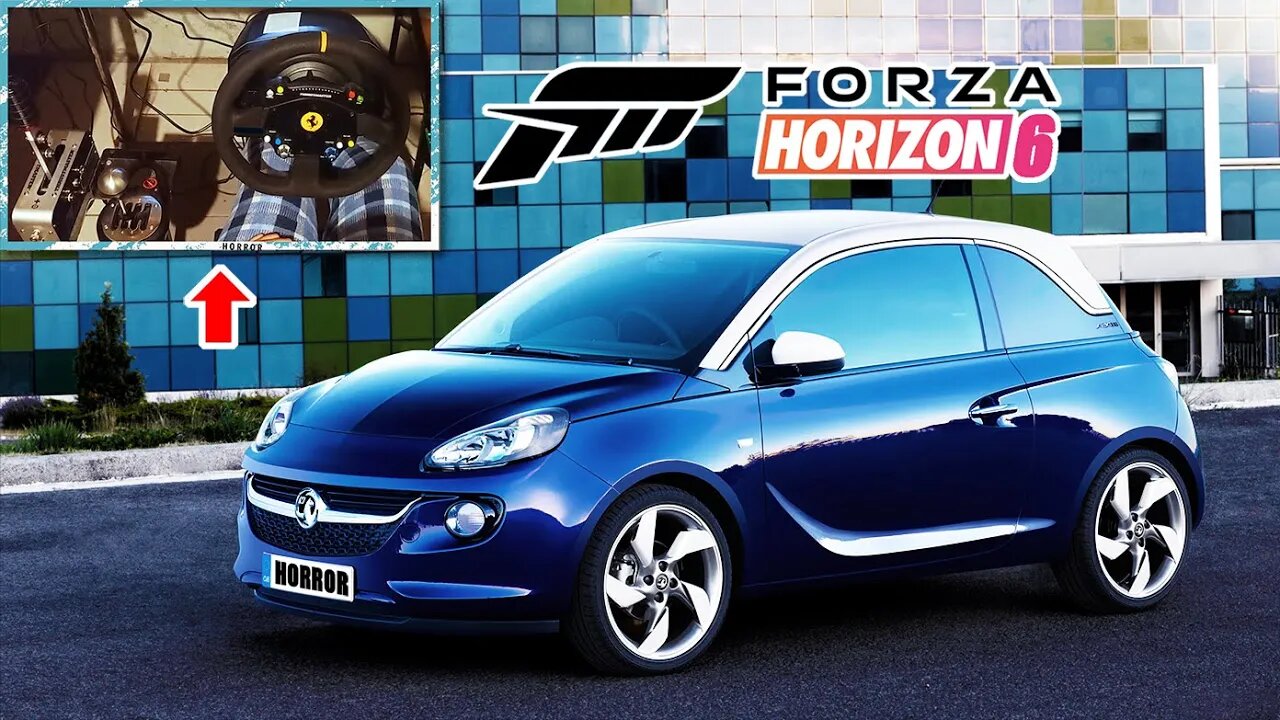 Opel Adam | Forza Horizon 6 Unreleased Demo | Thrustmaster TS-PC