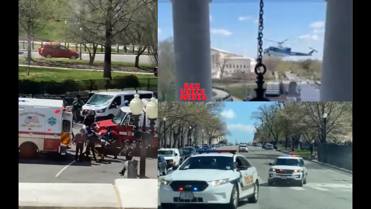 BREAKING: Vehicle Rams U.S. Capitol Police At Barricade, Two Officers Injured, Suspect In Custody