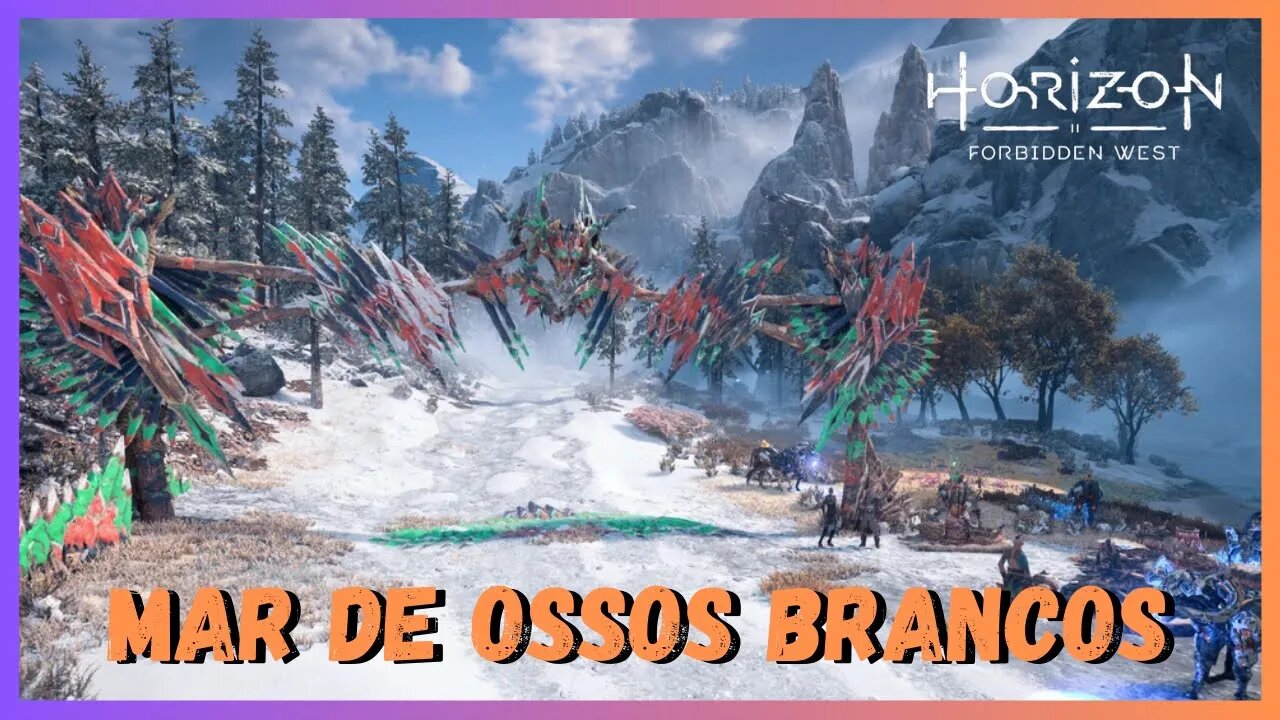 CORRIDA DE OBSTÁCULOS MAR DE OSSOS BRANCOS - Horizon Forbidden West Legendado em Português