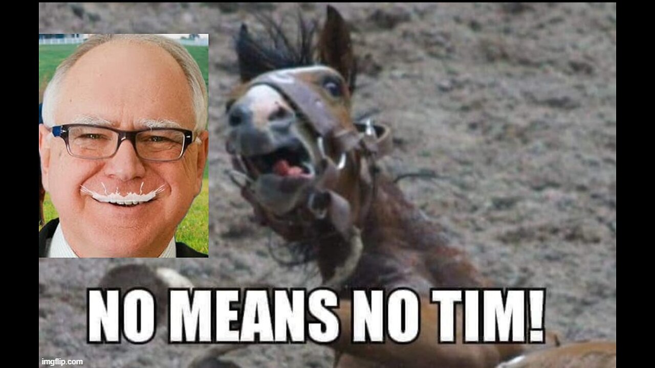 JAG Indicts Tim Walz & Did Tim Walz Drink so much Horse Semen he had to get his stomach pumped?