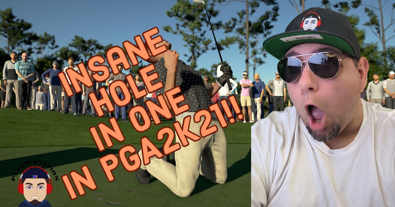 PGA Tour 2K21 Unbelievable Hole in One!!