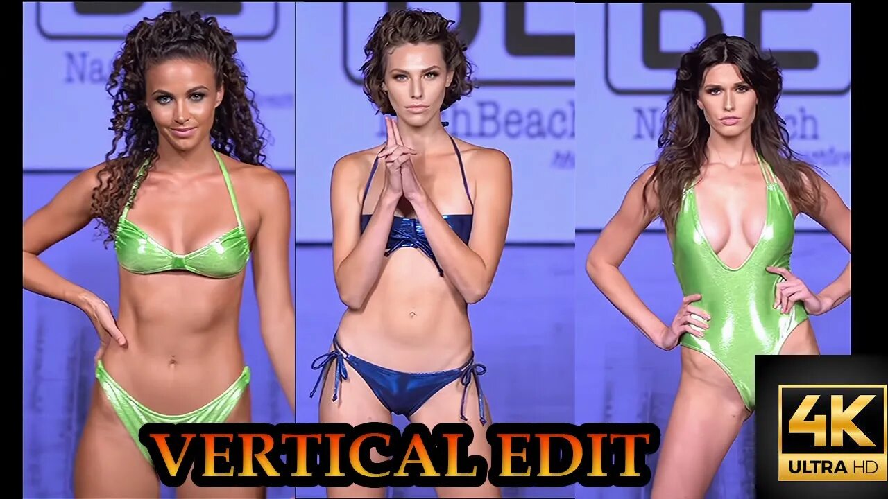 *Remastered* in Vertical 4k Nash Beach Fashion Show | 2022 Upload