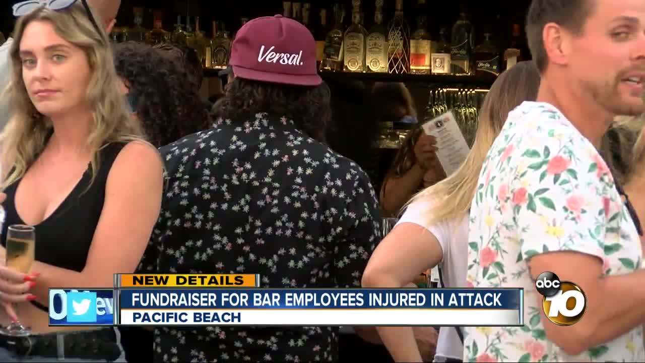 Fundraiser held for bar employees injured in brutal attack