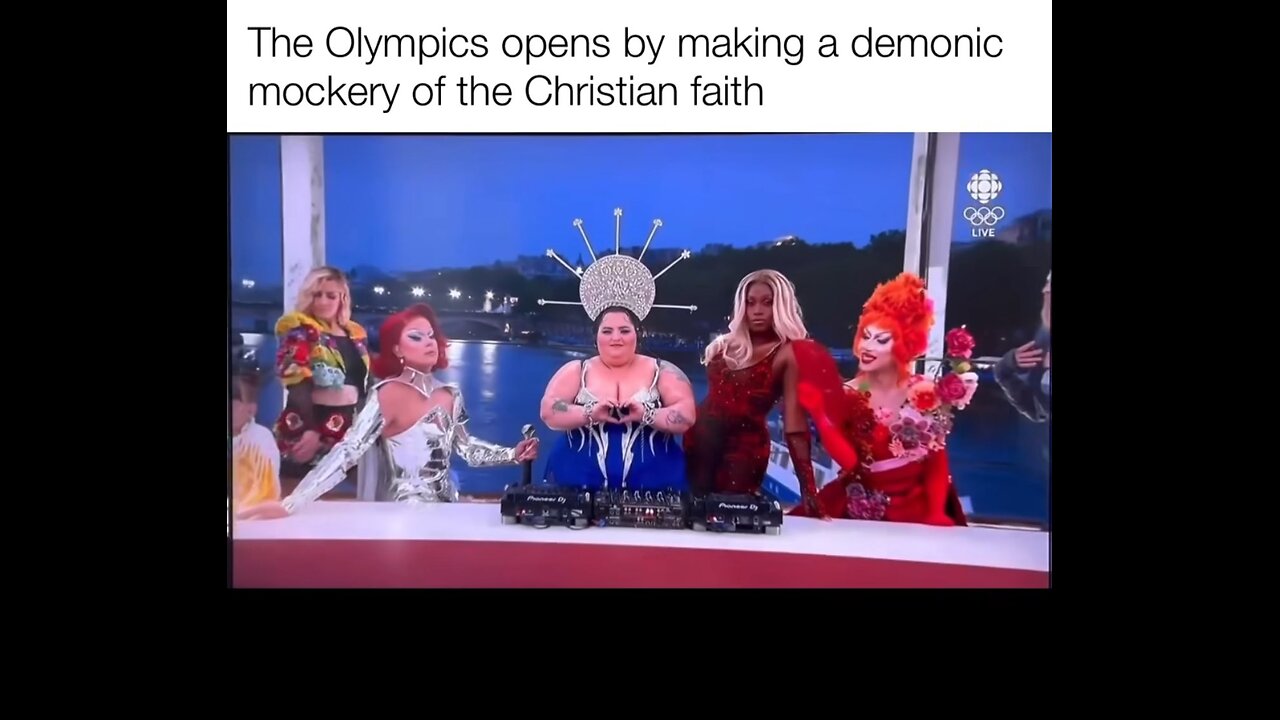 🚩OLYMPIC GAMES MOCK GOD✝ PHONY KAMALA HYPE🐑NOTHING MAKES SENSE😳FAITH IS HOPE