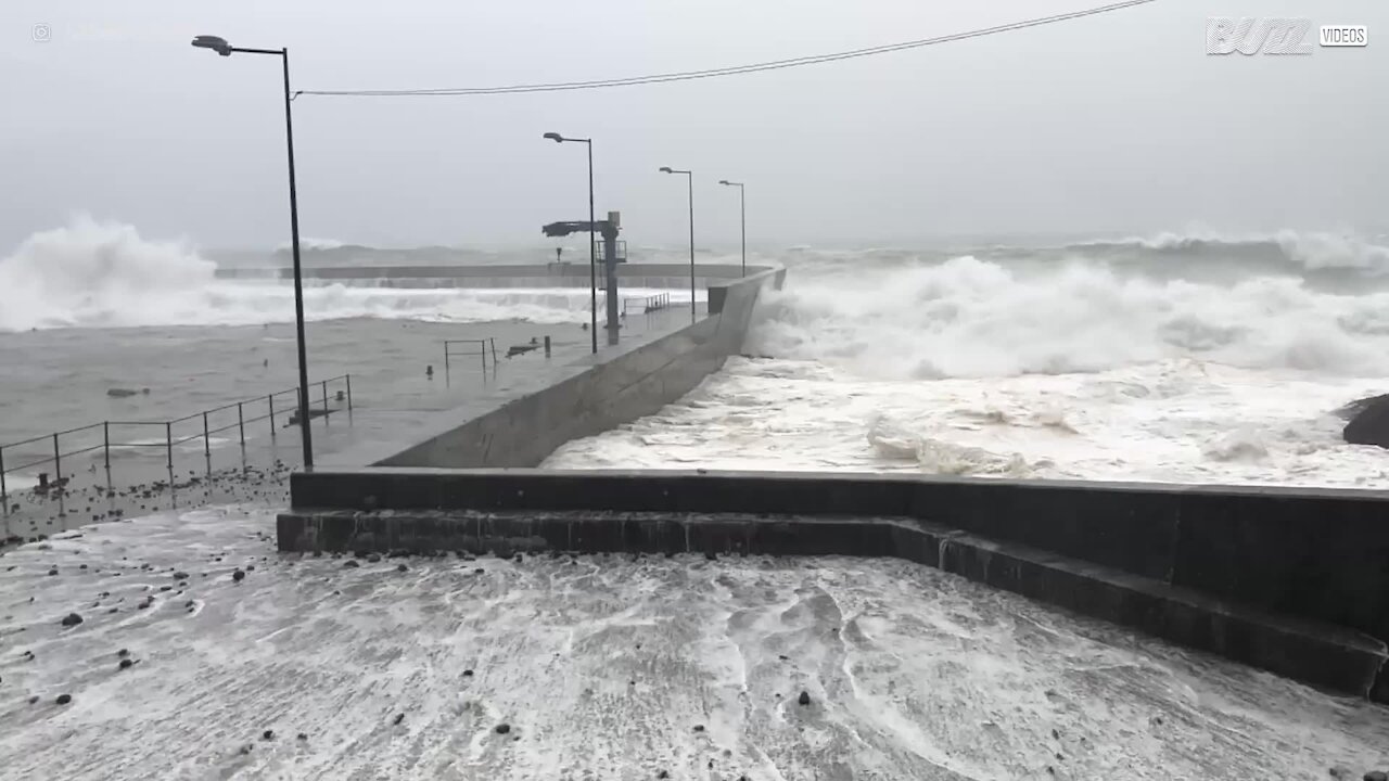 L'isola di Madeira devastata dall'uragano Leslie