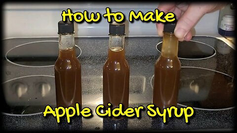 Easy Apple Cider Syrup