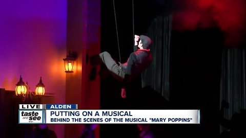 Mary Poppins production flying high at Alden High School