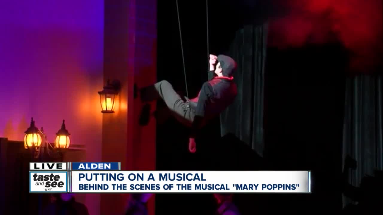 Mary Poppins production flying high at Alden High School