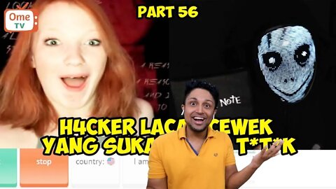 Matsushina ID | H4CKER LACAK CEWEK YG SUKA PAMER T*T BIAR TOBAT || PRANK OME.TV #56 REACTION