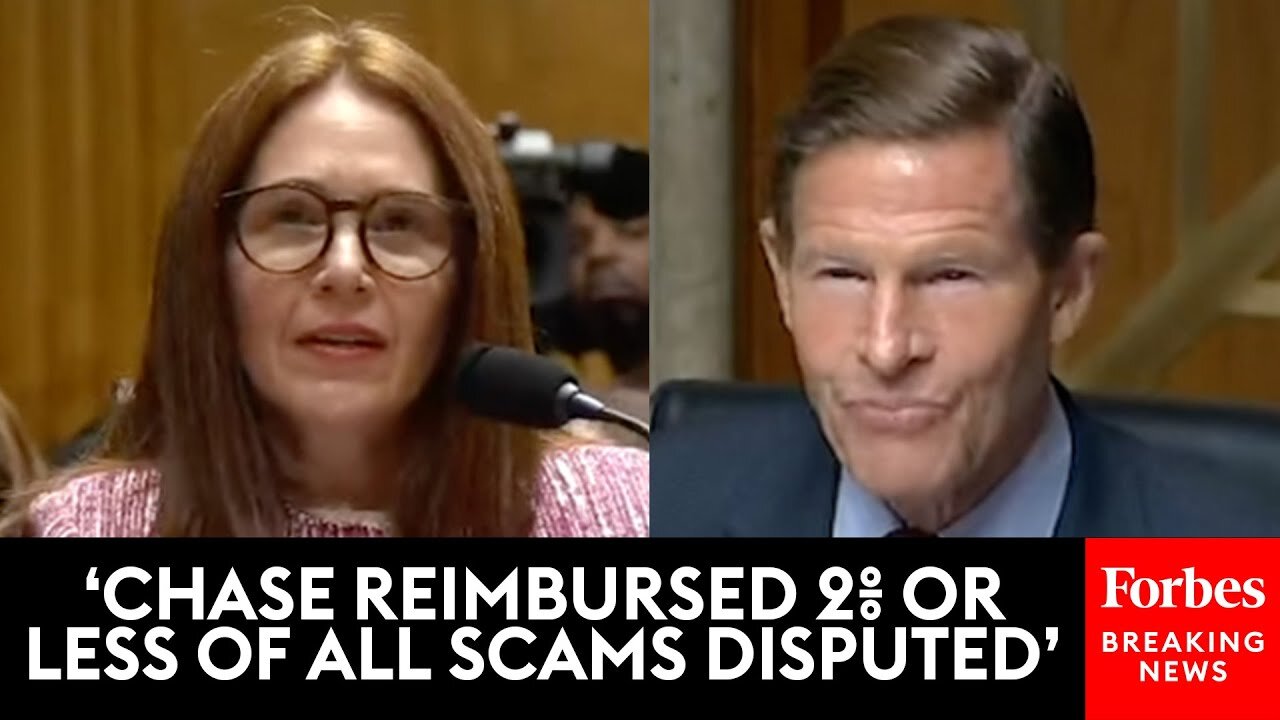 Blumenthal Eviscerates Chase Bank Exec Over Low Reimbursement Numbers: ‘What’s Your Explanation’?