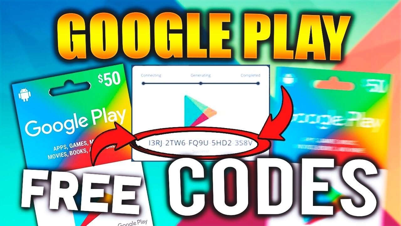 Free Google Play Gift Card Codes