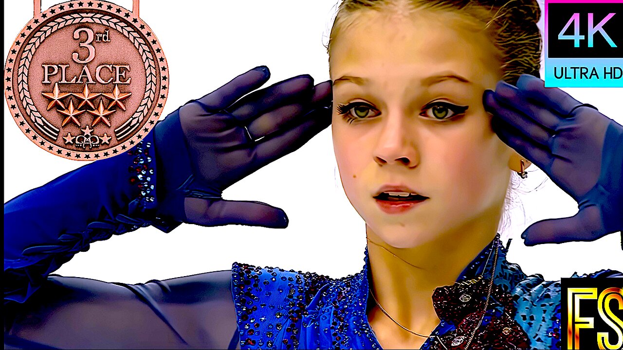 Александра Трусова Sasha TRUSOVA🇷🇺🥉Free Skate 2019 ISU Figure Skating Grande Prix Finale (ISU.5K)