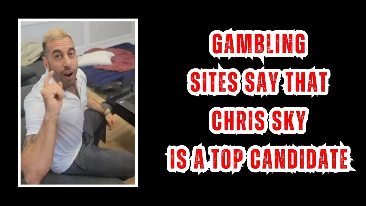 Chris Sky is Top 3 Candidate in Toronto according to Gambling Sites!