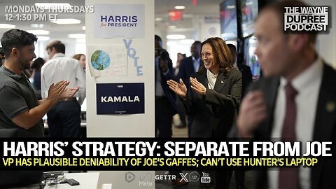Harris Takes Over Campaign Using Prosecutor Strategy - The Wayne Dupree Show