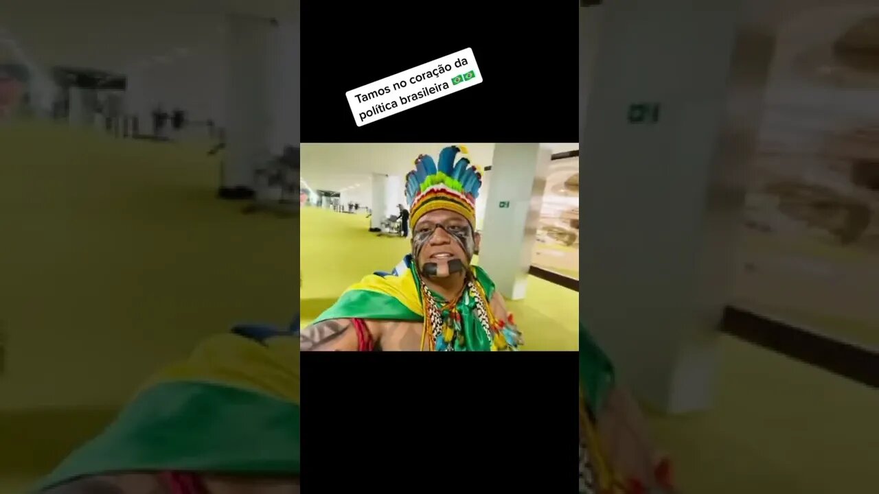 a reunião foi forte com os índios no Senado federal #shorts