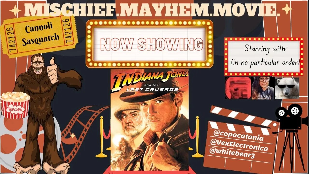 Mischief. Mayhem. Movie. Episode #28 Indiana Jones And The Last Crusade(1989) #disney