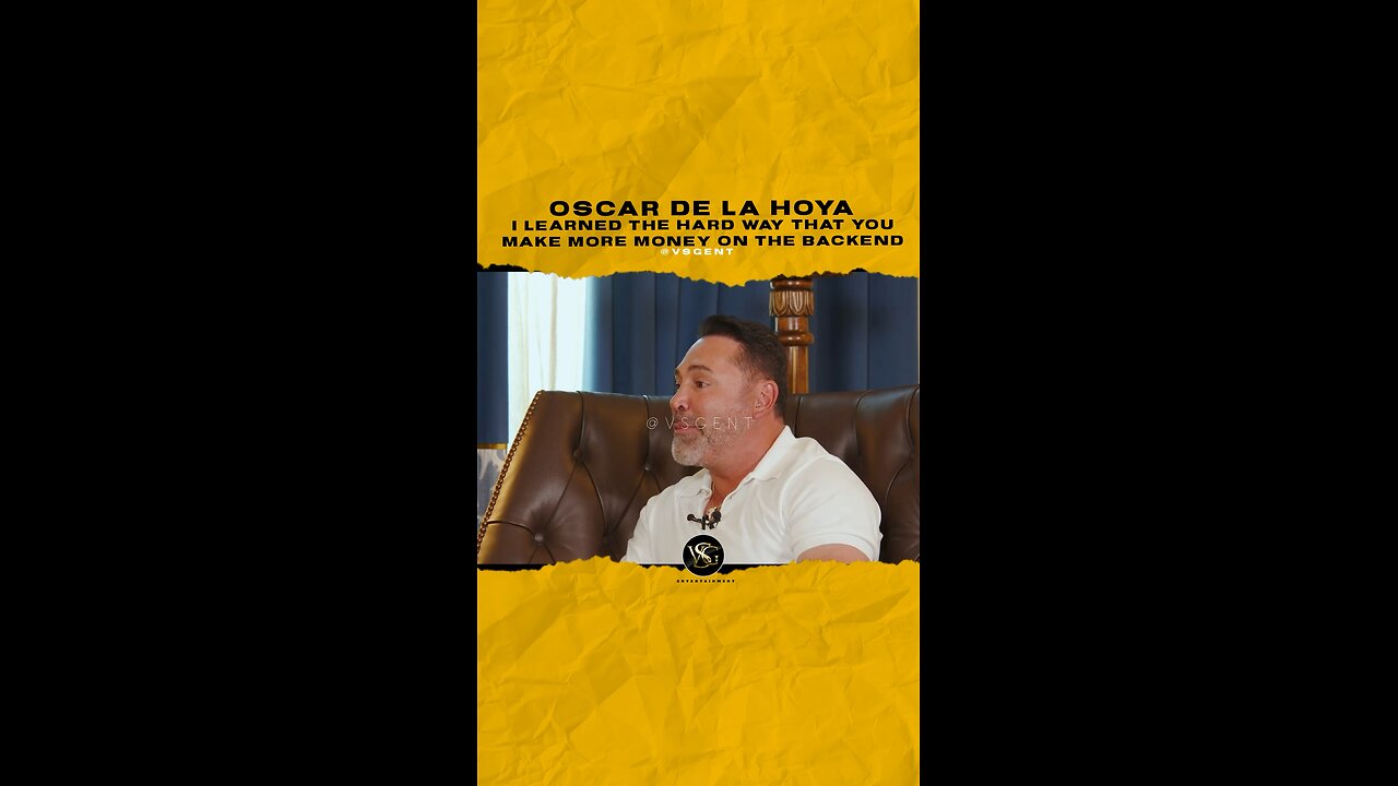 @oscardelahoya I learned the hard way that you make more money on the backend