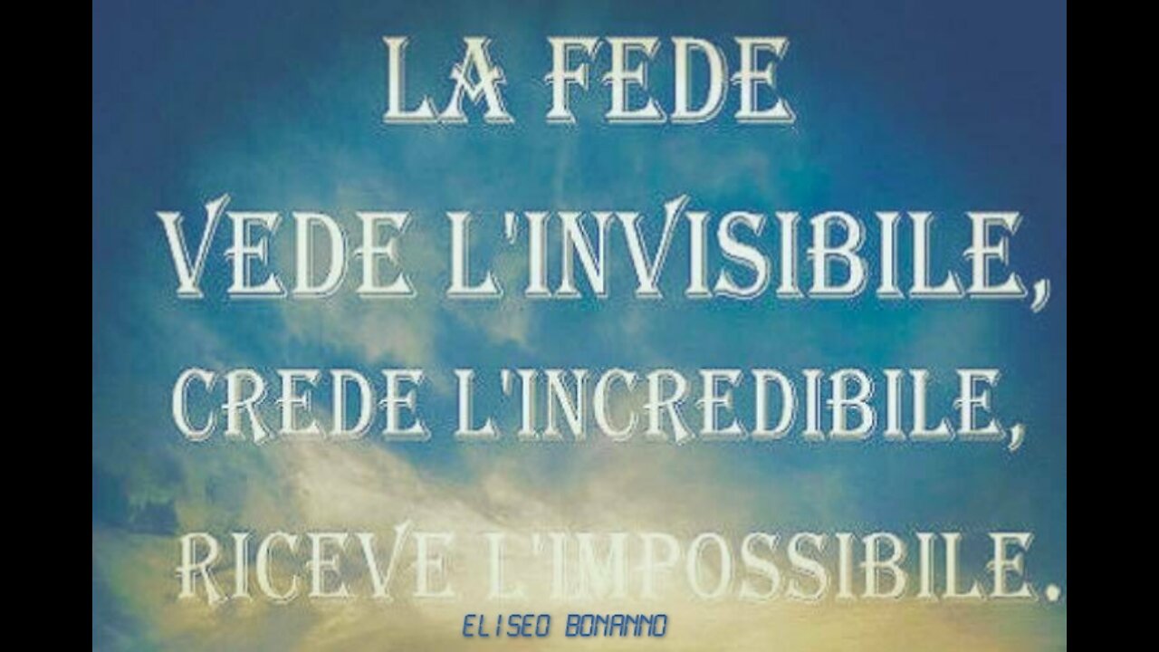 LA VERA FEDE E'... FIDUCIA - I DEMONI SONO CREDENTI