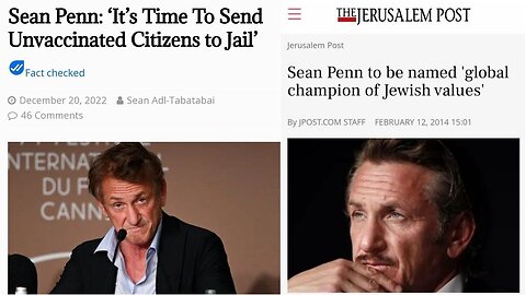 Sean Penn : "Unvaccinated should not have a job"