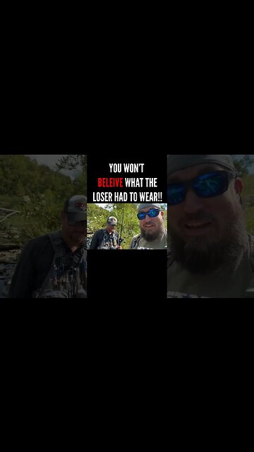 Biggest fish wins. Loser wears thrift store outfit to lunch!