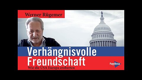 WELTNETZtv☝️🔝Werner Rügemer 👉Verhängnisvolle Freundschaft