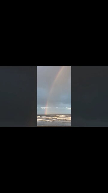 My happy place, where's yours? Mom & Dad always send me love from heaven. See the double rainbow?