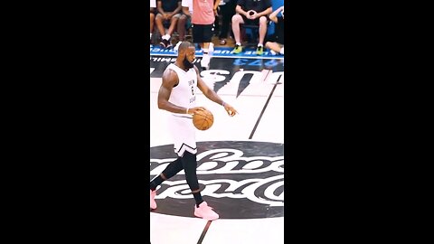 Footage of Lebron at the Drew League